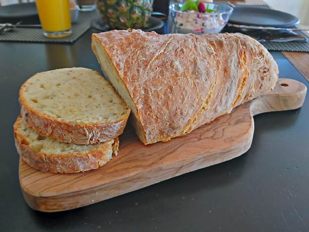 Selbstgebackenes Brot