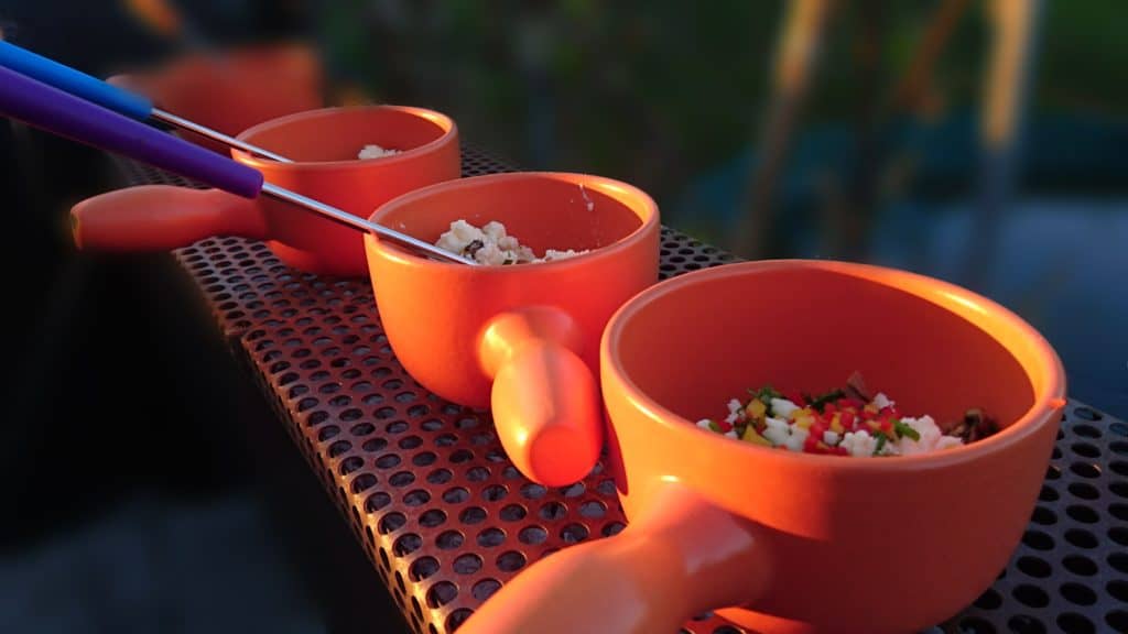 Fondue vom Grill